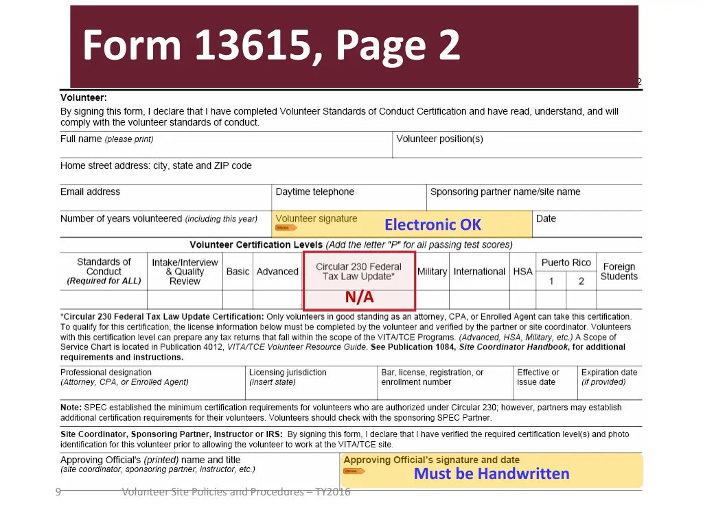 form 13615 page 2