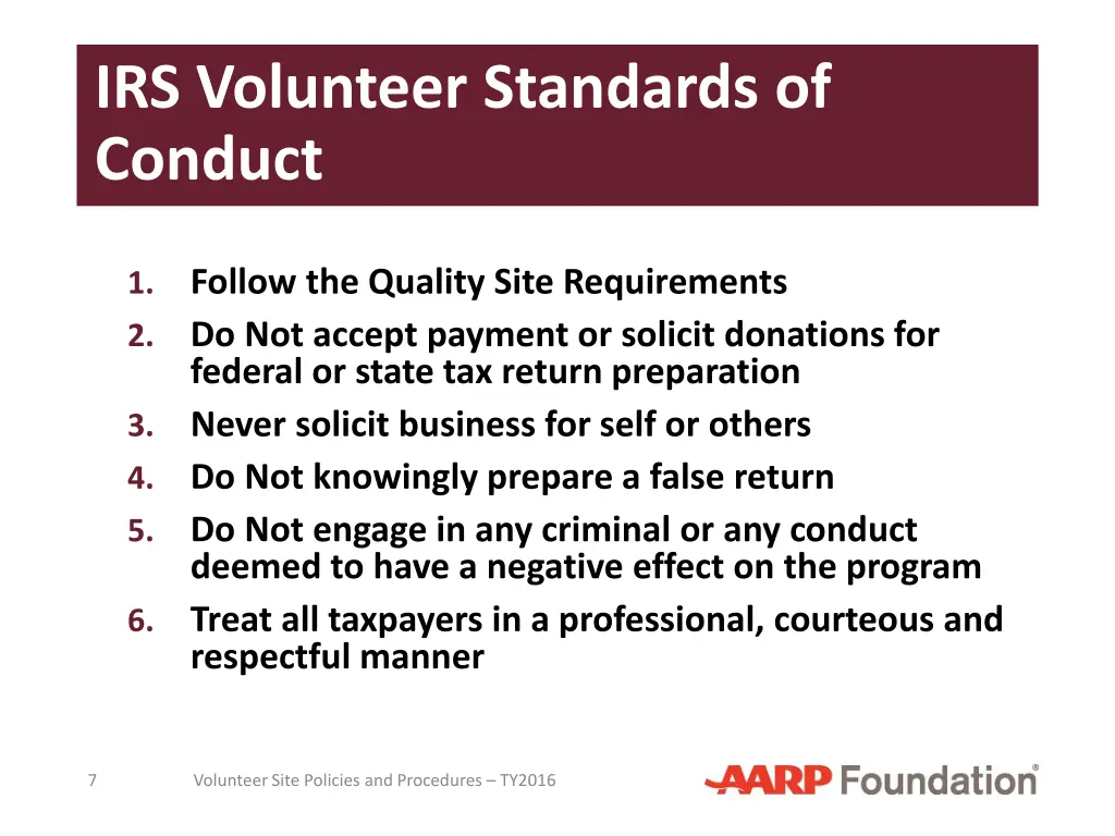 irs volunteer standards of conduct 1
