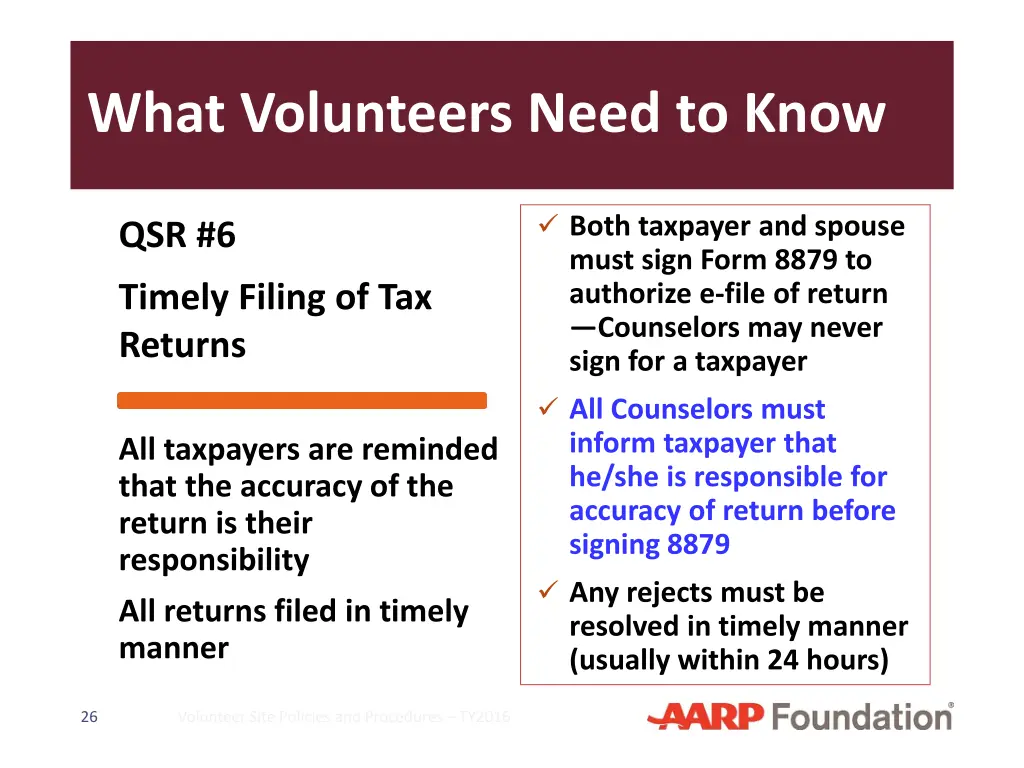 what volunteers need to know 5