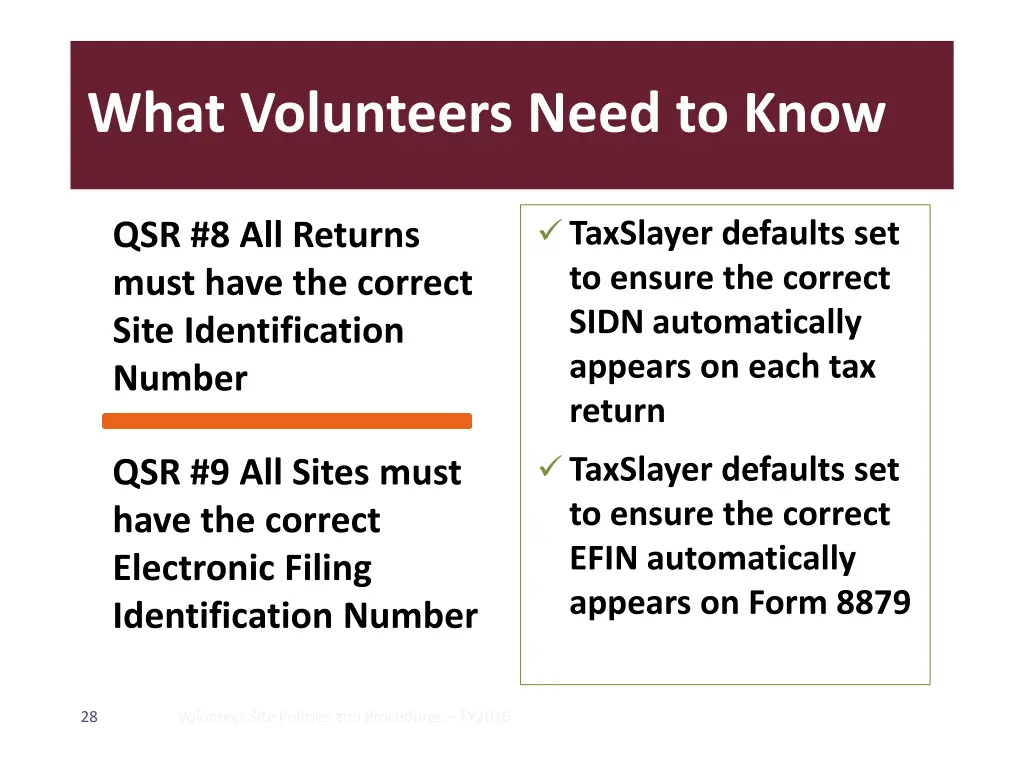 what volunteers need to know 7