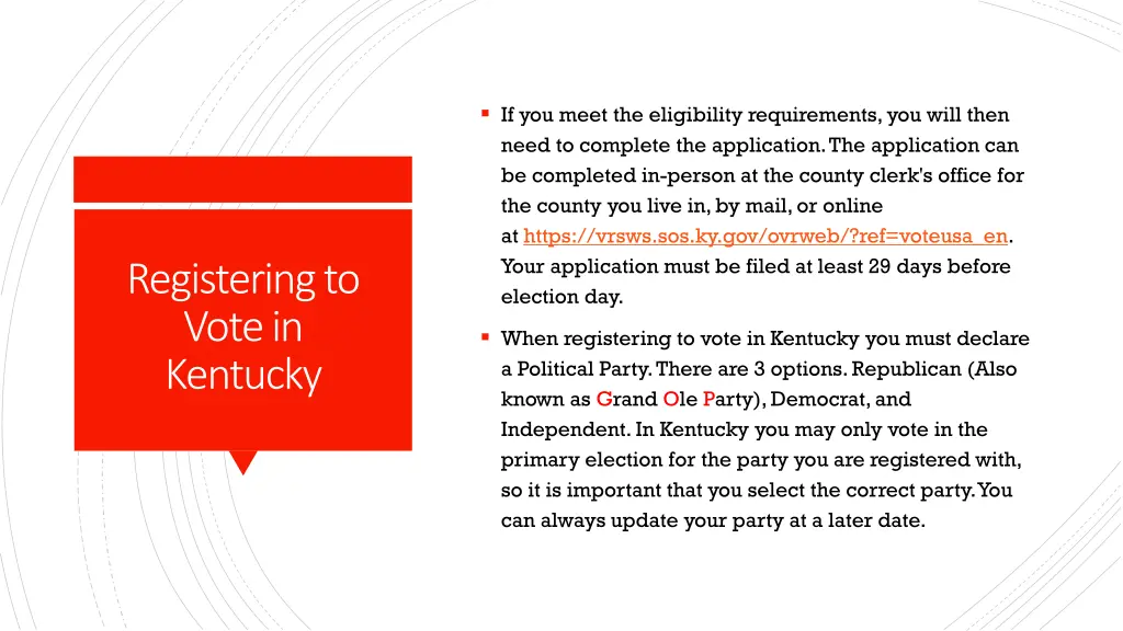 if you meet the eligibility requirements you will