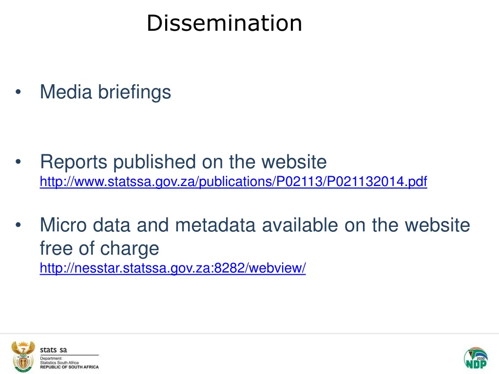 dissemination