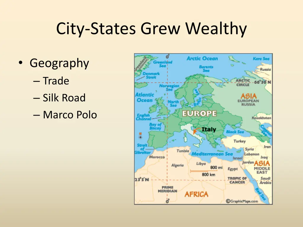 city states grew wealthy