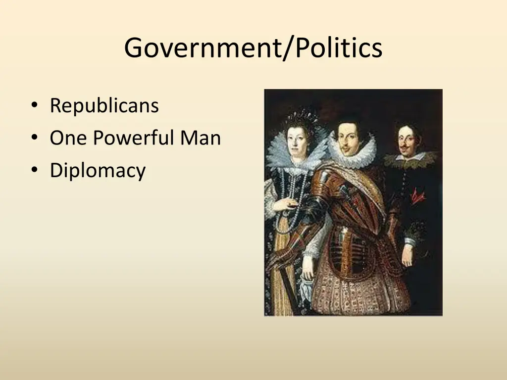 government politics