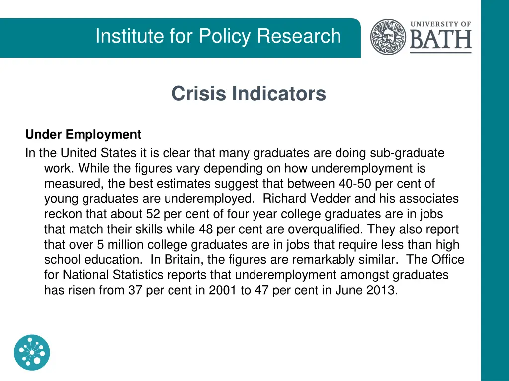 institute for policy research 14