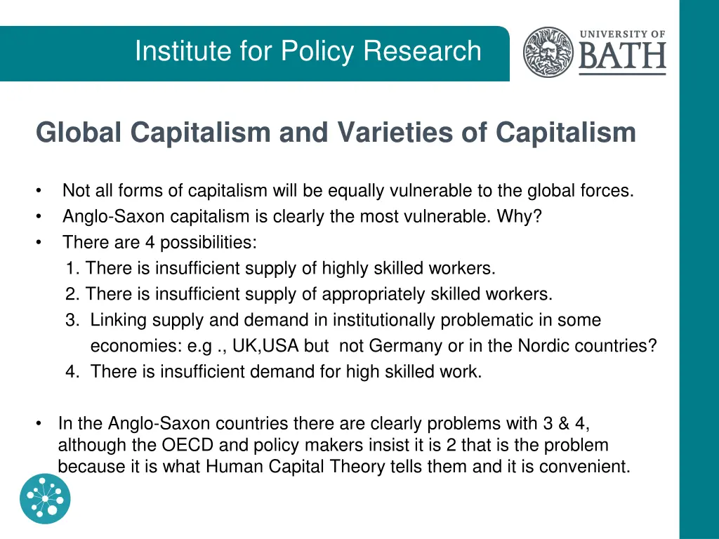institute for policy research 22