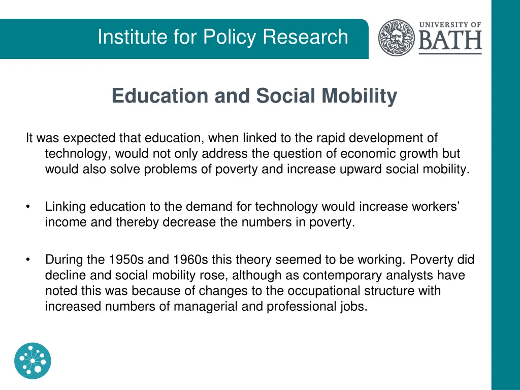 institute for policy research 4