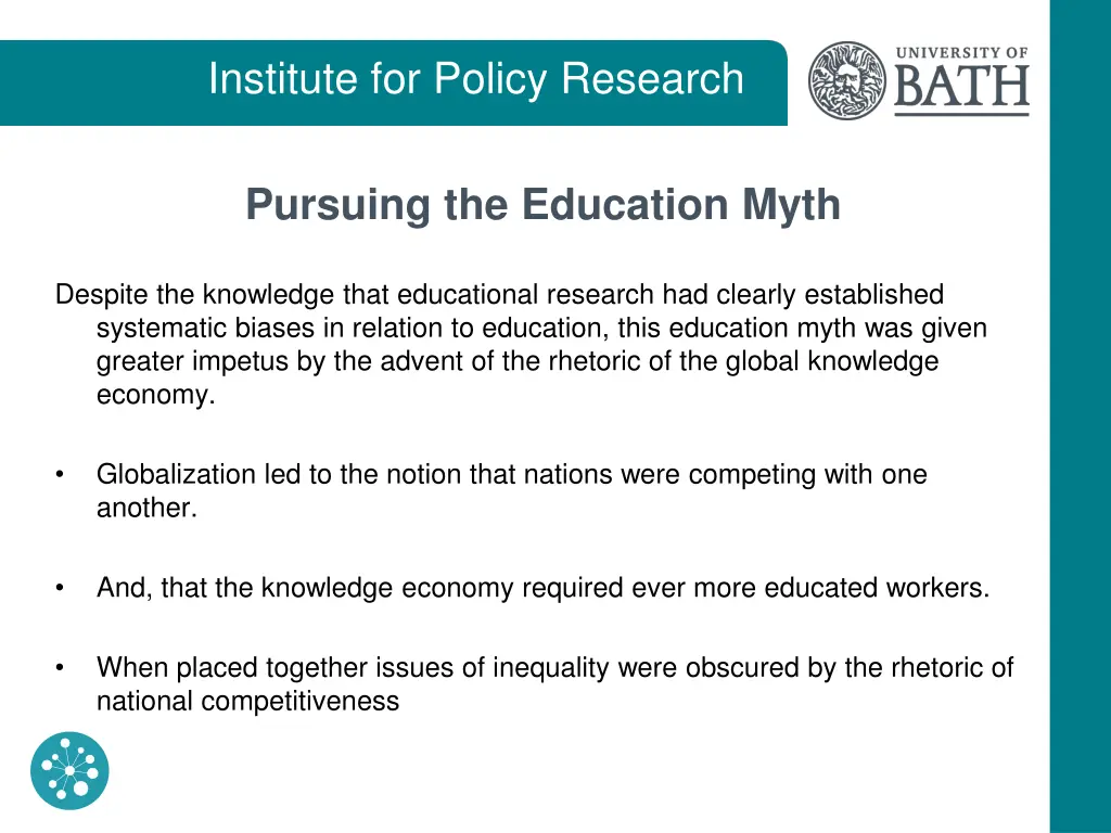 institute for policy research 5