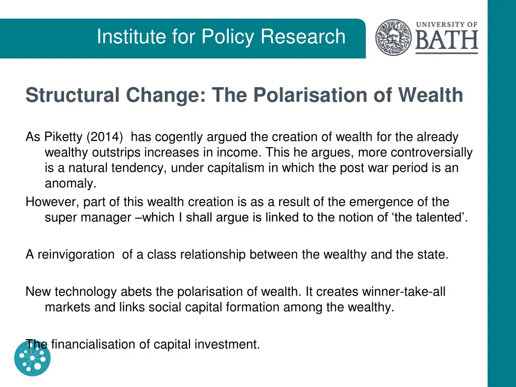 institute for policy research 8