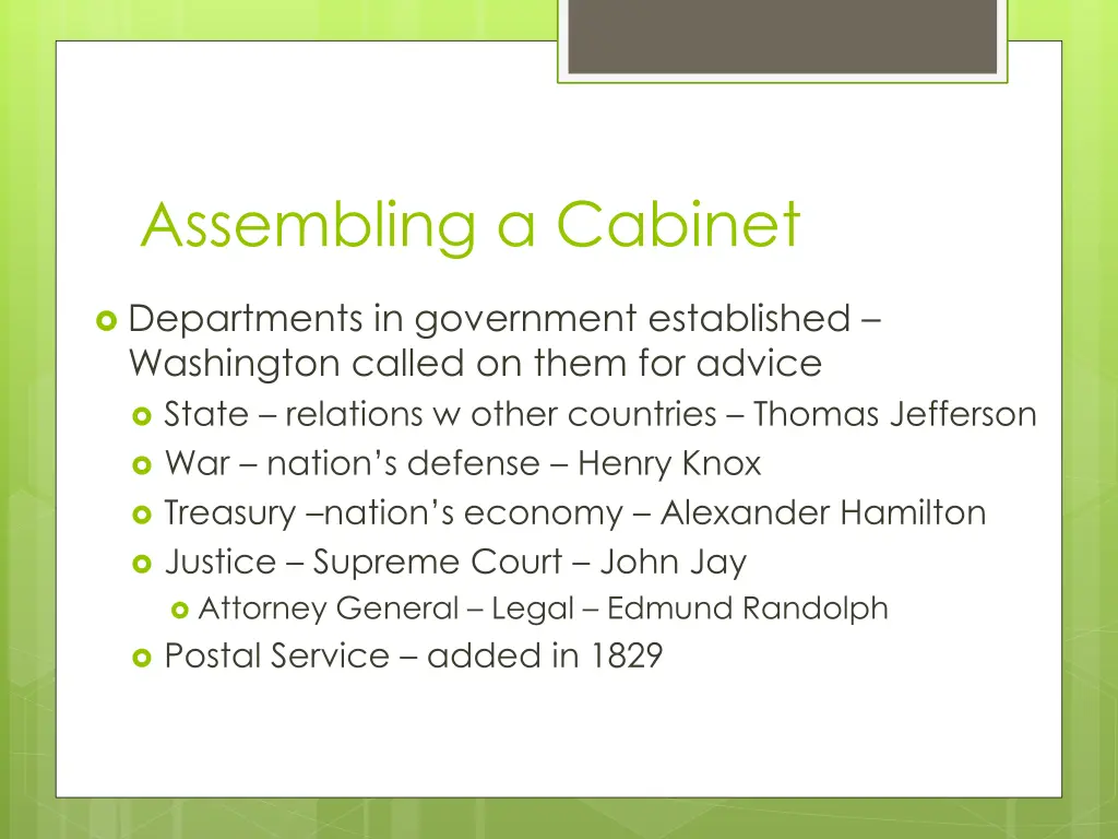 assembling a cabinet