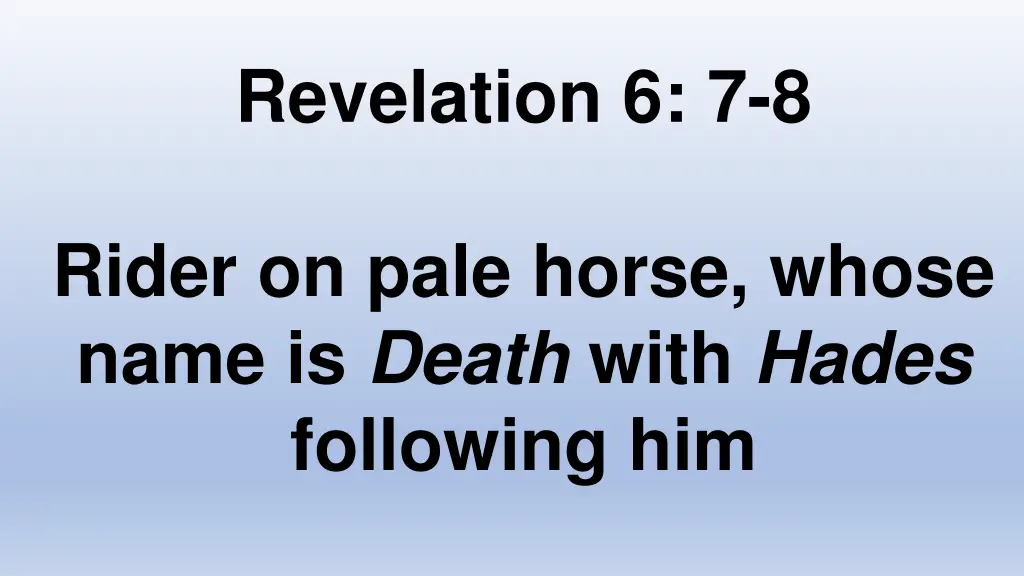revelation 6 7 8