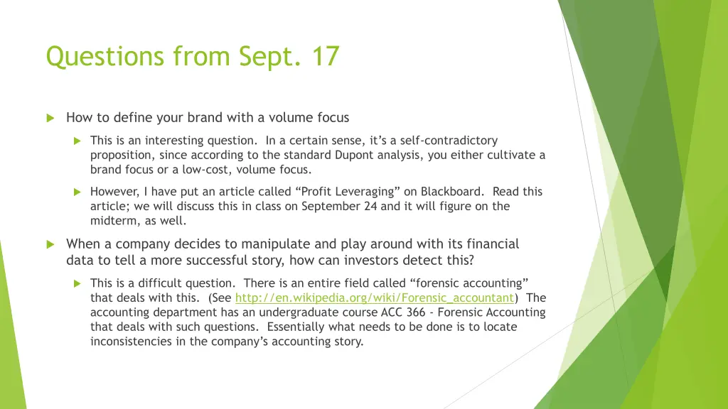 questions from sept 17