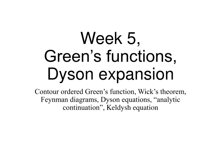 week 5