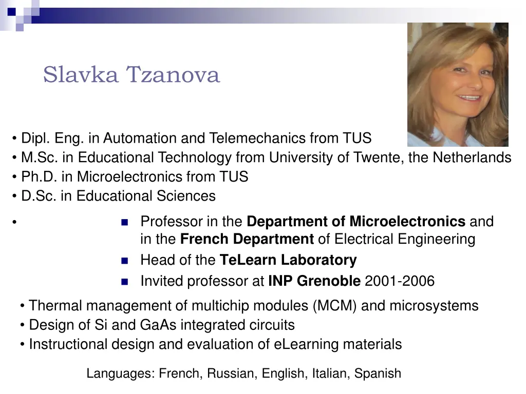slavka tzanova