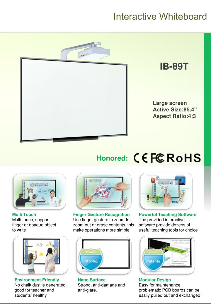 interactive whiteboard
