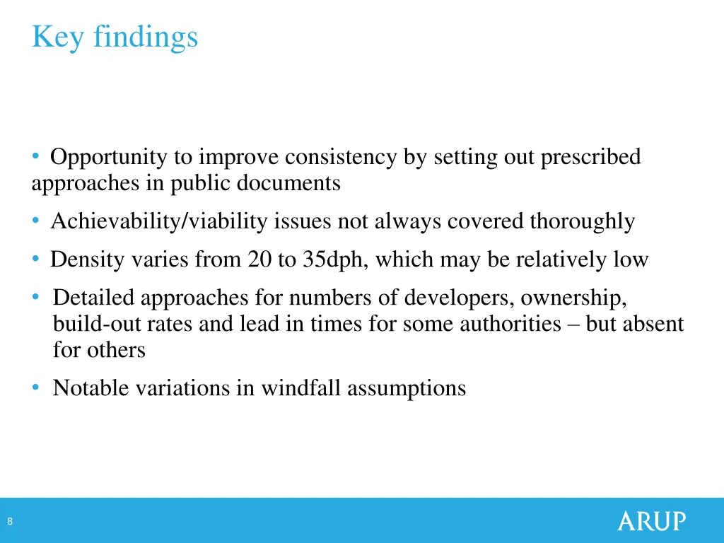 key findings 1