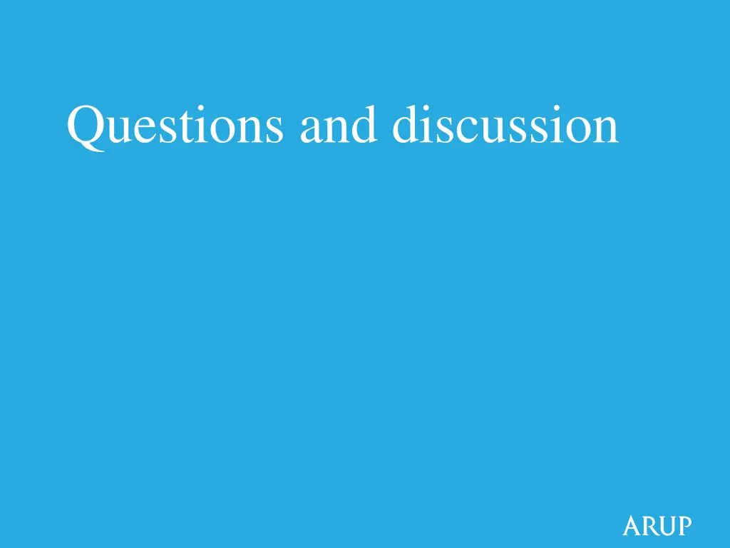 questions and discussion