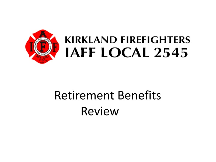 retirement benefits review