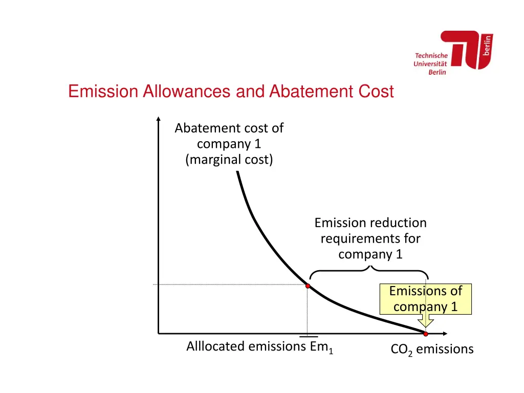 emission allowances and abatement cost