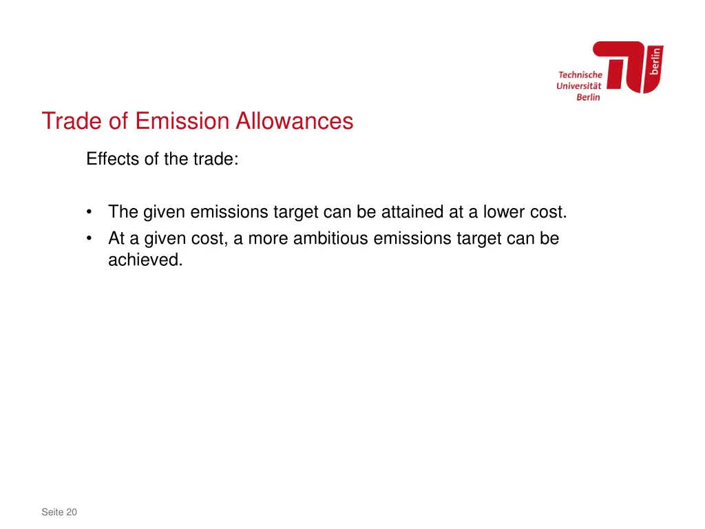 trade of emission allowances 1