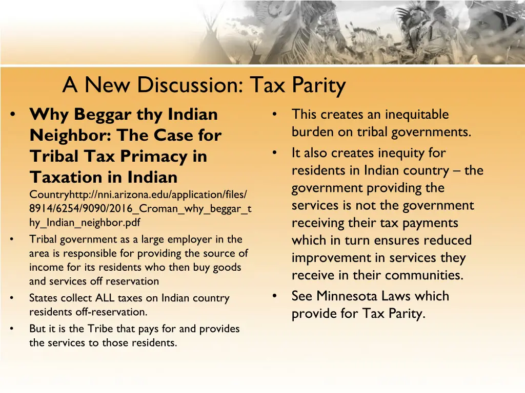 a new discussion tax parity why beggar thy indian
