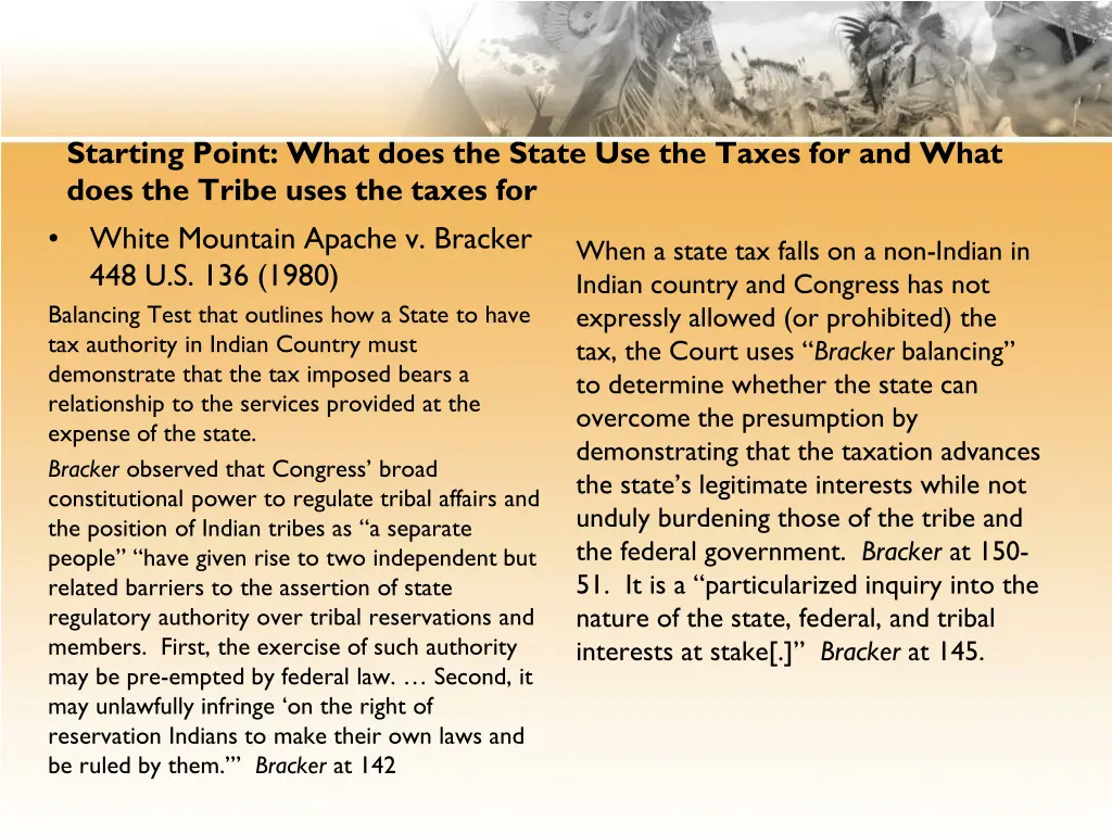 starting point what does the state use the taxes