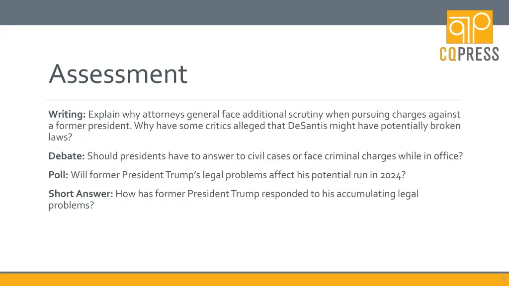assessment