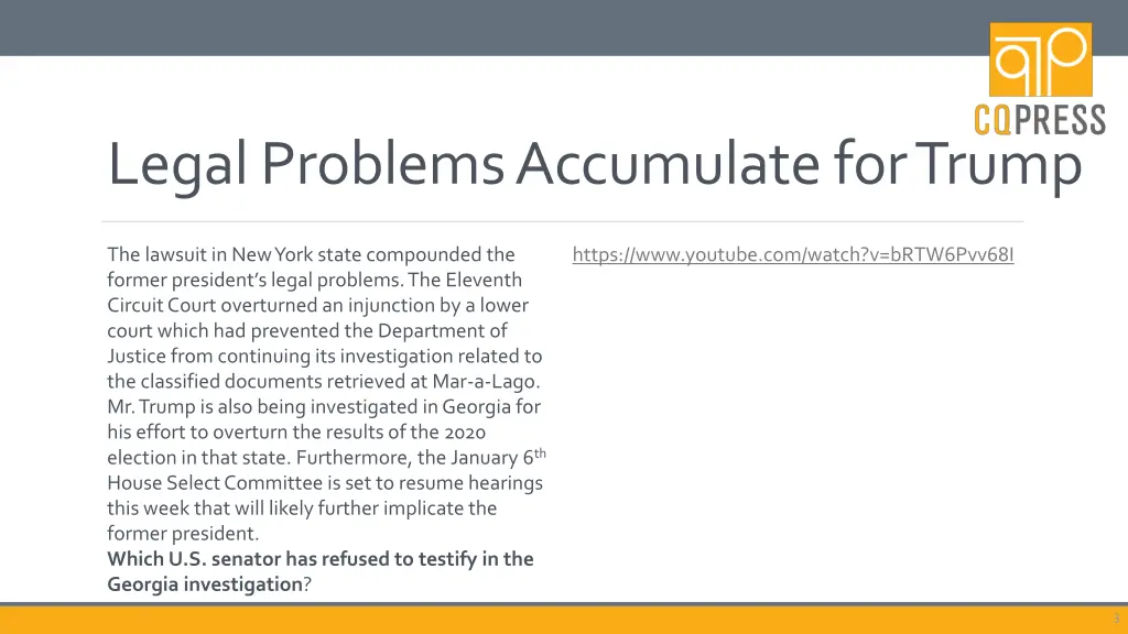 legal problems accumulate for trump 1
