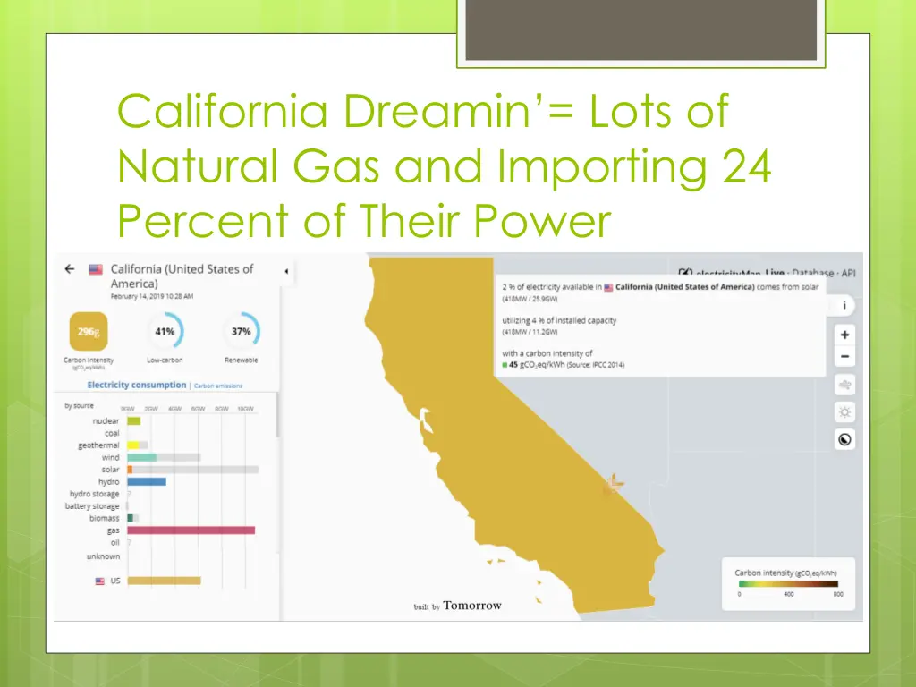 california dreamin lots of natural