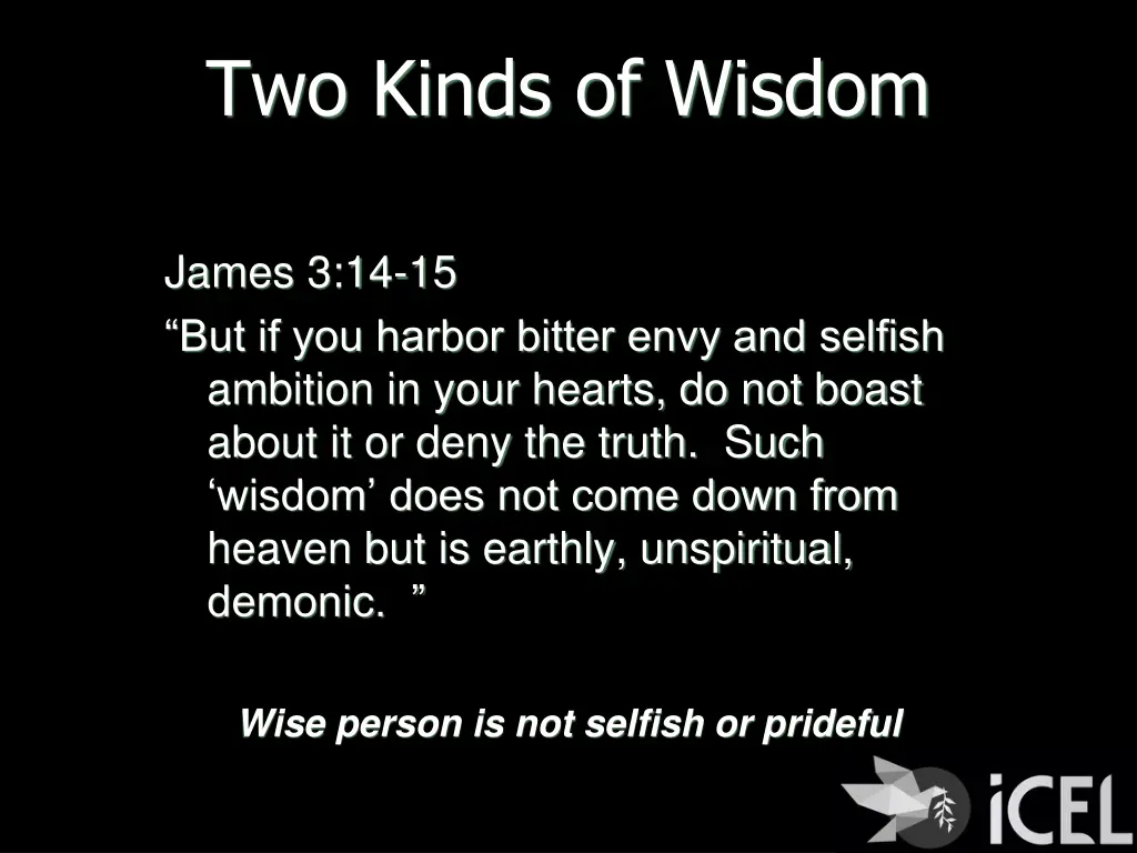two kinds of wisdom 1