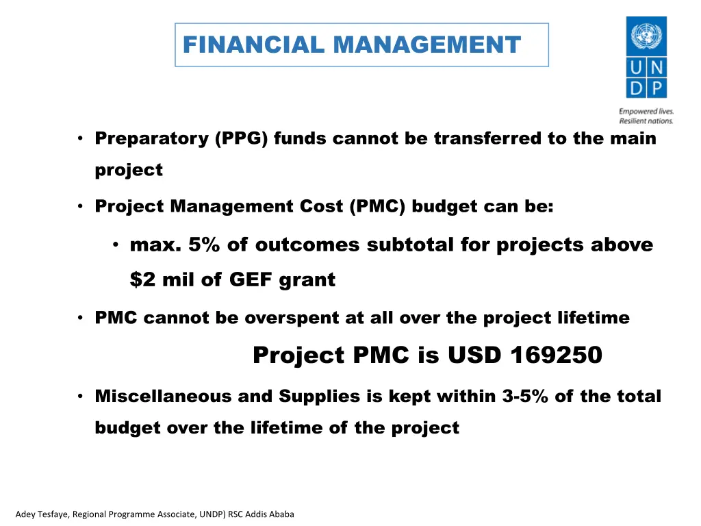 financial management