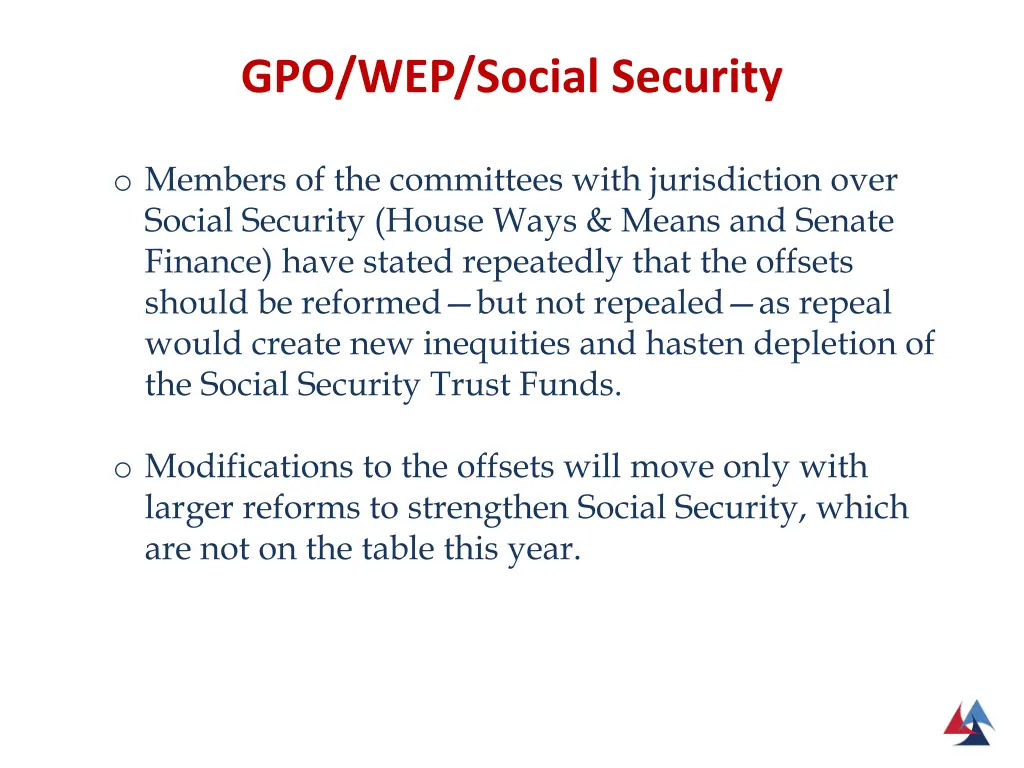 gpo wep social security 1