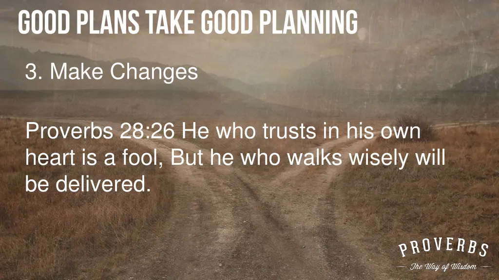 3 make changes 3