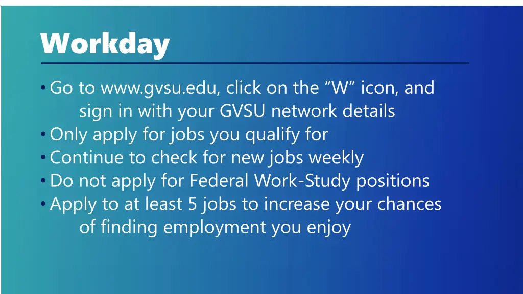 workday