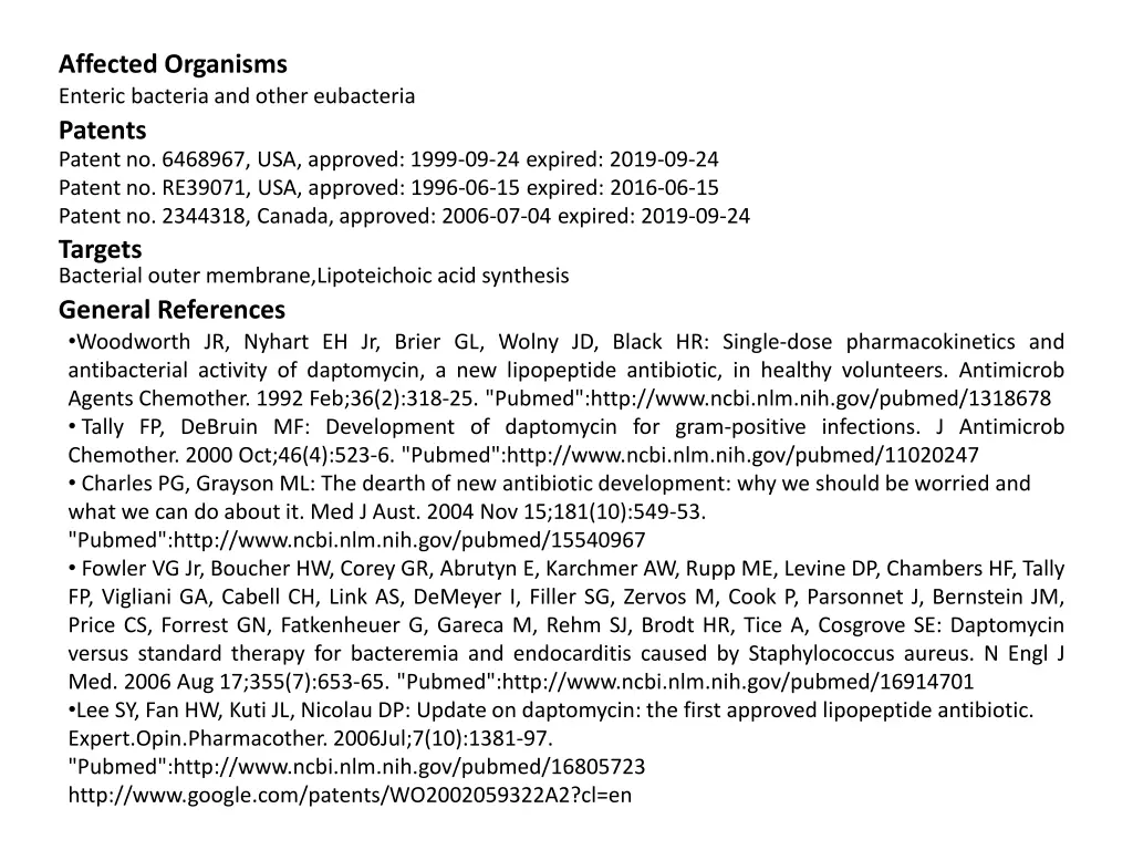 affected organisms enteric bacteria and other