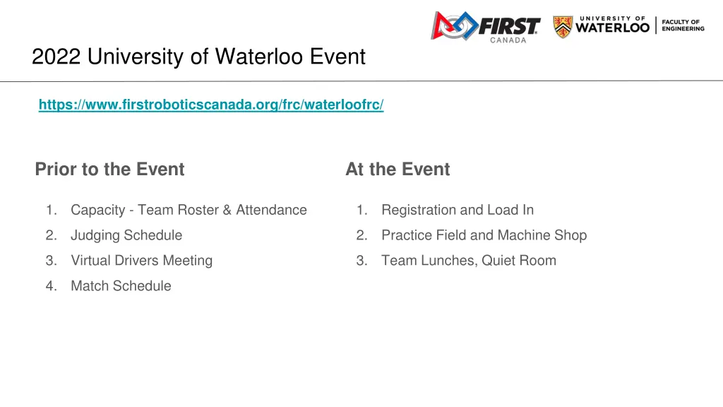 2022 university of waterloo event