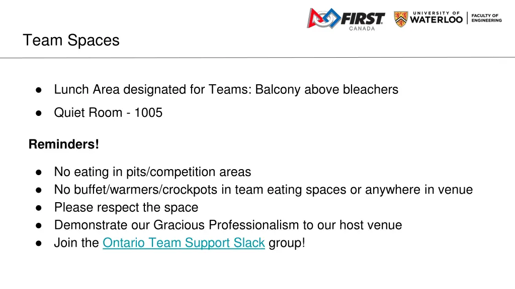 team spaces