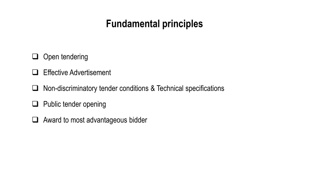 fundamental principles