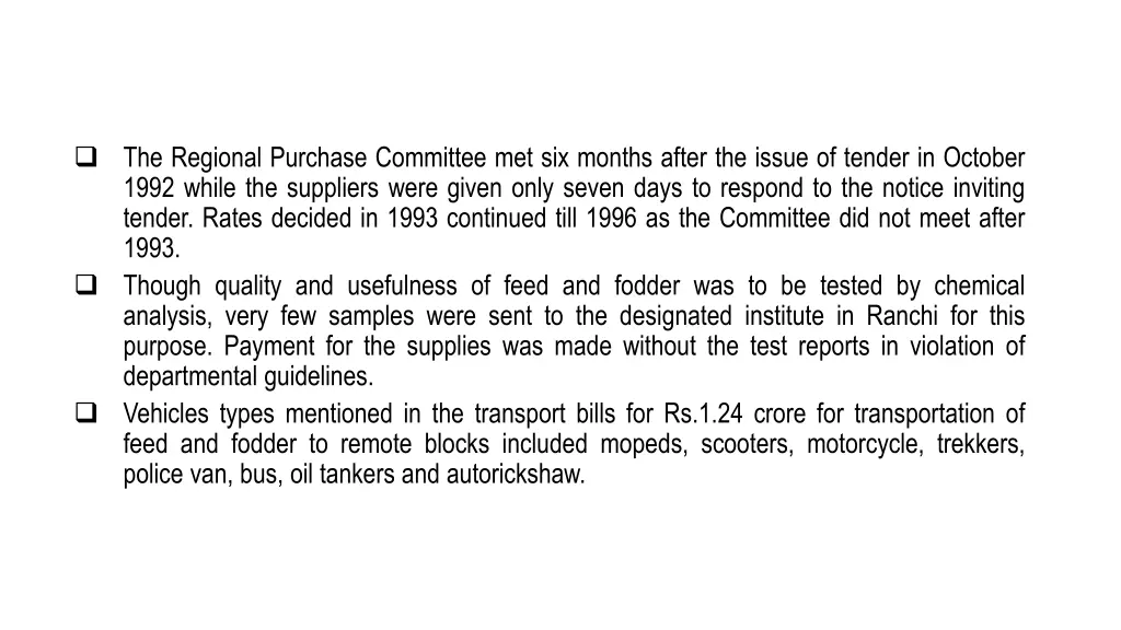 the regional purchase committee met six months