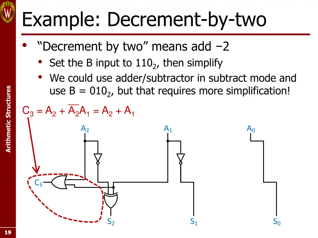 example decrement by two decrement by two means 2