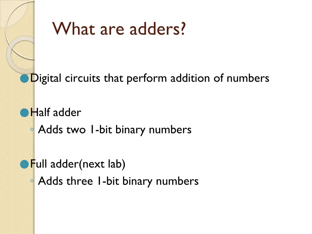 what are adders