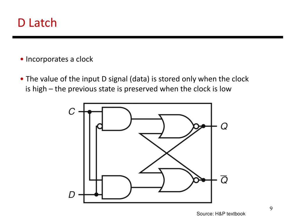 d latch