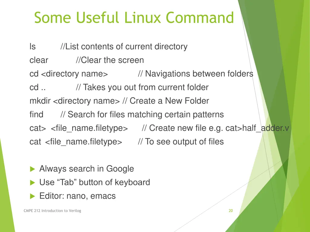 some useful linux command