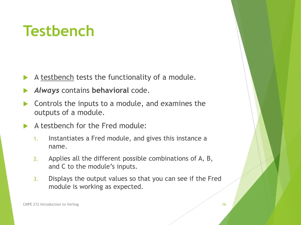 testbench