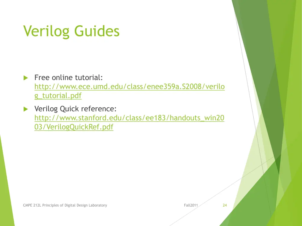verilog guides