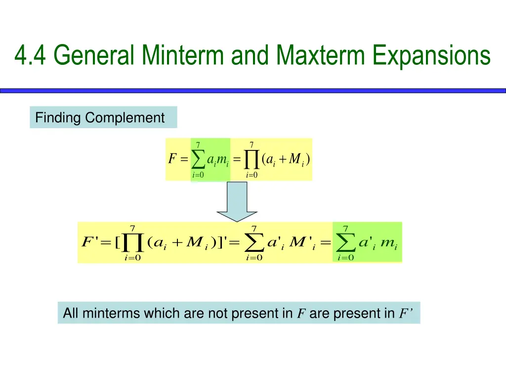 4 4 general minterm and maxterm expansions 2