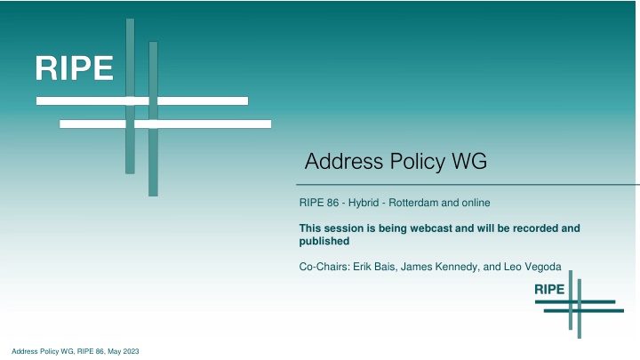 address policy wg