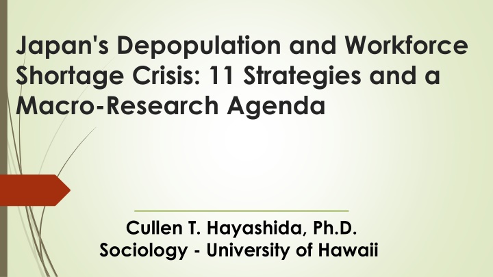 japan s depopulation and workforce shortage