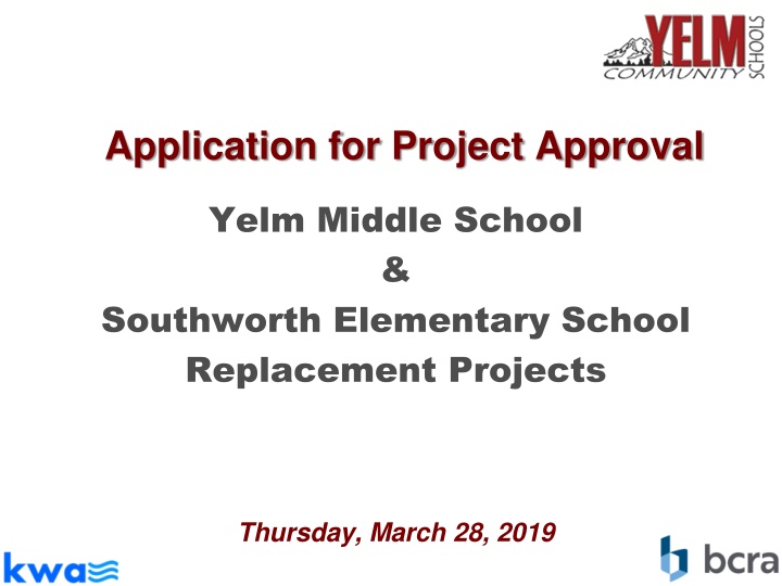 application for project approval