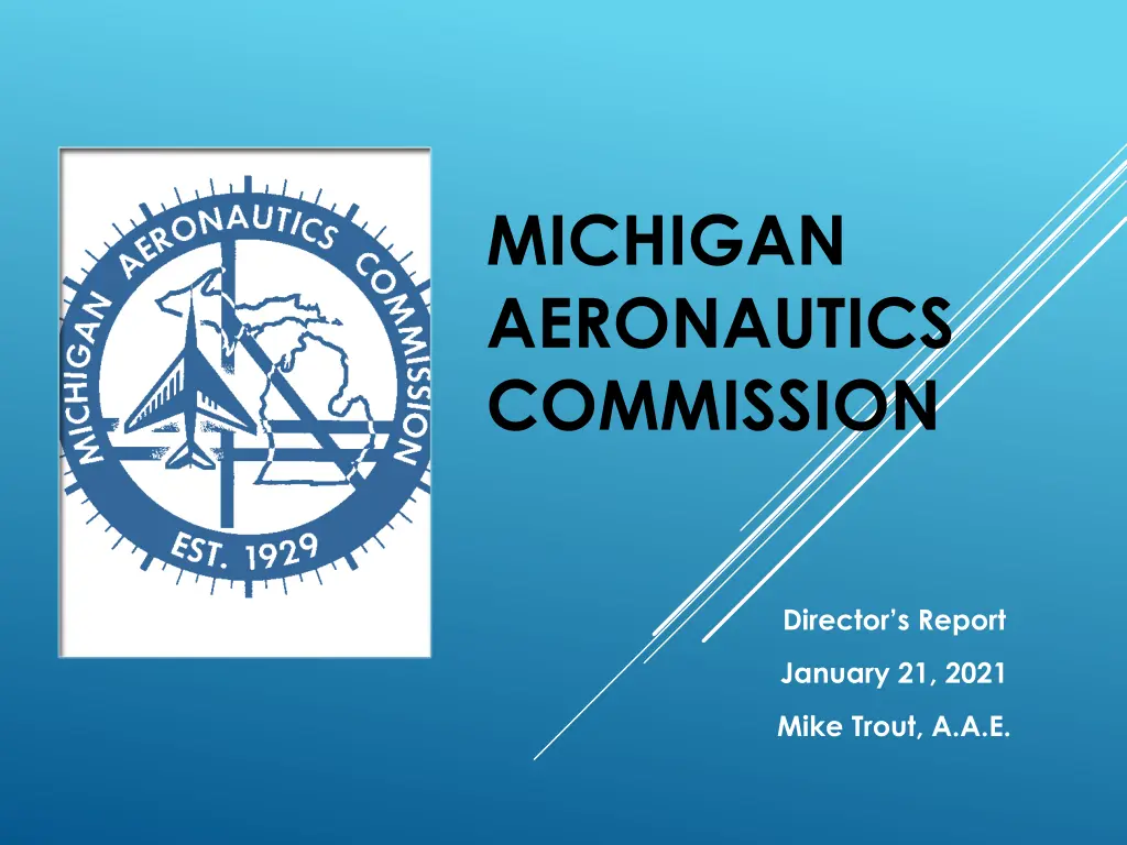michigan aeronautics commission